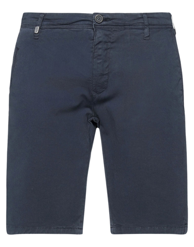 Shop Beverly Hills Polo Club Man Shorts & Bermuda Shorts Midnight Blue Size 30 Cotton, Elastane