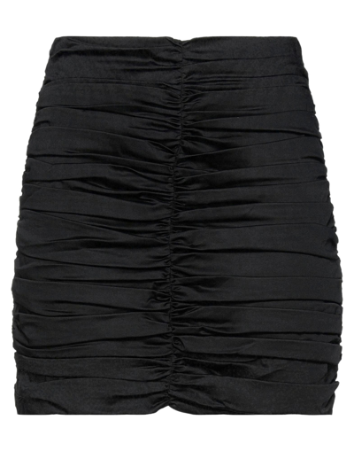 Shop Actualee Mini Skirts In Black