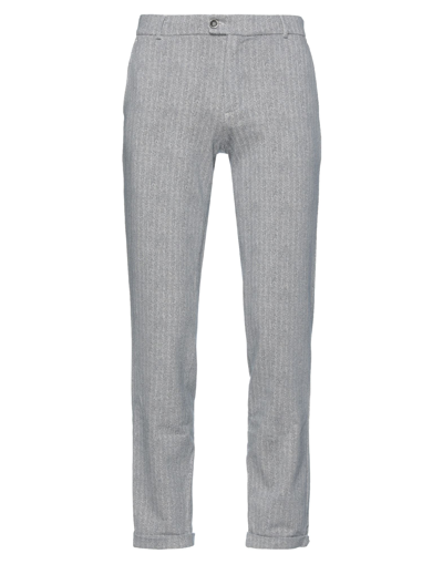 Shop Distretto 12 Pants In Light Grey