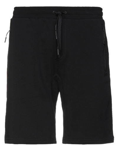 Shop Armani Exchange Shorts & Bermuda Shorts In Black