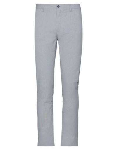 Shop Yan Simmon Man Pants Grey Size 36 Cotton, Polyamide, Elastane