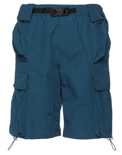 Shop Bonsai Man Shorts & Bermuda Shorts Deep Jade Size S Cotton, Polyamide In Green