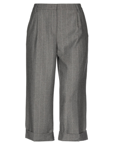 Shop Kubera 108 Cropped Pants In Grey