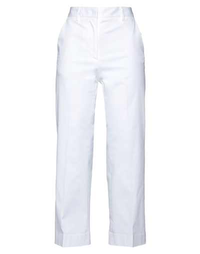 Shop Brag-wette Woman Pants White Size 8 Cotton, Elastane