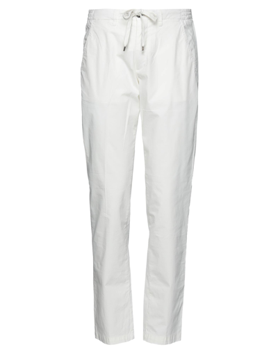 Shop Briglia 1949 Man Pants White Size 38 Cotton, Elastane