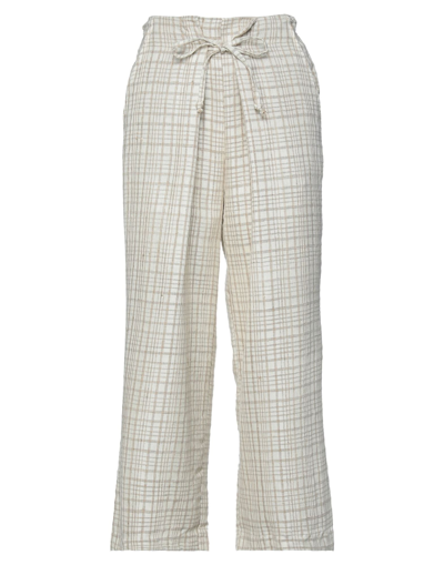 Shop Ermanno Gallamini Pants In Beige