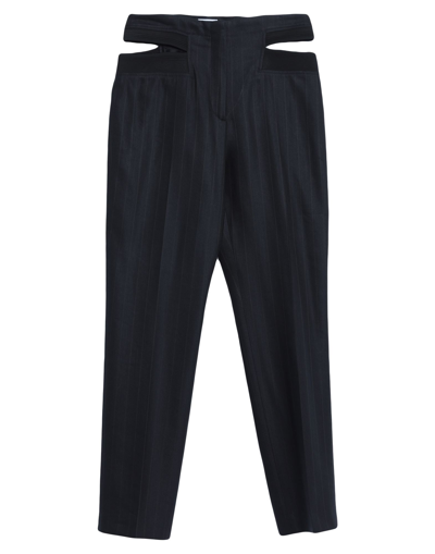 Shop Burberry Woman Pants Black Size 6 Viscose, Ramie, Polyester