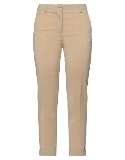 Shop Mauro Grifoni Pants In Sand