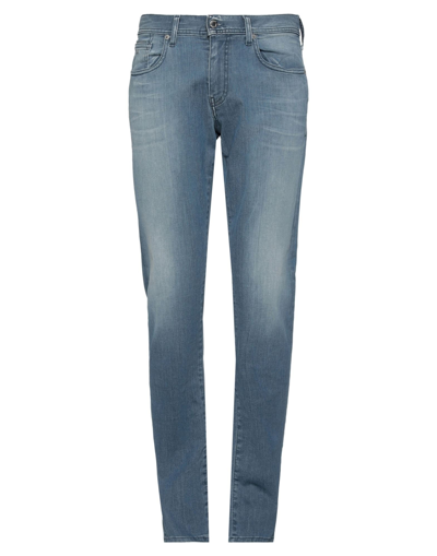 Shop Armani Exchange Man Jeans Blue Size 30 Cotton, Elastomultiester, Elastane