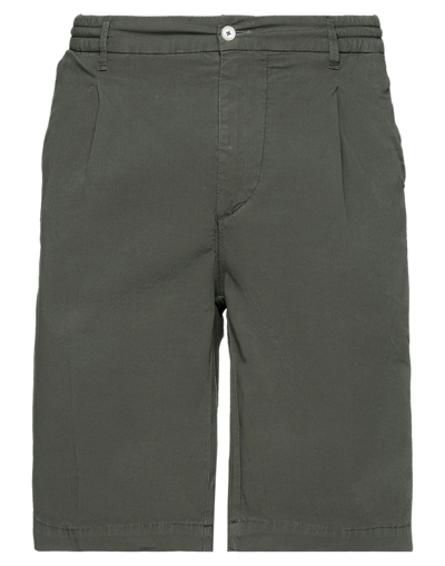Shop 0/zero Construction Man Shorts & Bermuda Shorts Military Green Size 29 Cotton, Elastane