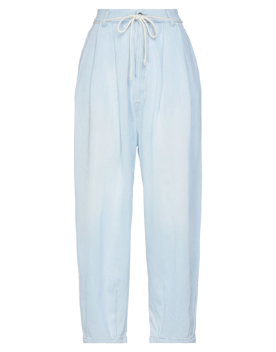 People (+)  Woman Jeans Blue Size 28 Cotton In Blue