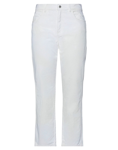 Shop Roseanna Woman Pants White Size 6 Cotton