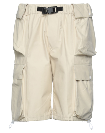Shop Bonsai Man Shorts & Bermuda Shorts Beige Size Xl Cotton, Polyamide