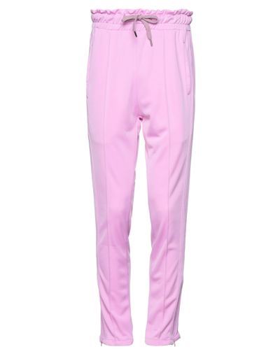 Shop Family First Milano Man Pants Pink Size Xs Polyester