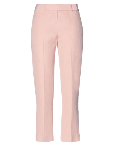 Shop Ermanno Scervino Woman Pants Pink Size 6 Viscose, Linen