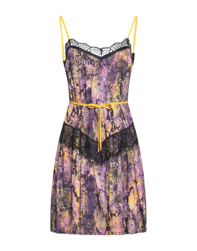 Shop Kocca Woman Mini Dress Purple Size S Polyester