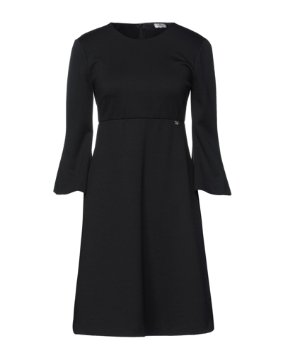 Shop Rebel Queen By Liu •jo Rebel Queen Woman Mini Dress Black Size 6 Polyester, Viscose, Elastane