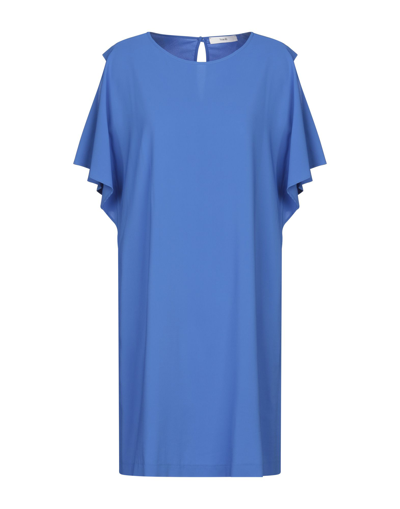 Shop Suoli Short Dresses In Blue