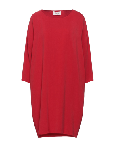 Shop American Vintage Woman Mini Dress Red Size L Cupro, Viscose, Elastane