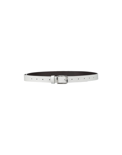 Shop High Belts In White