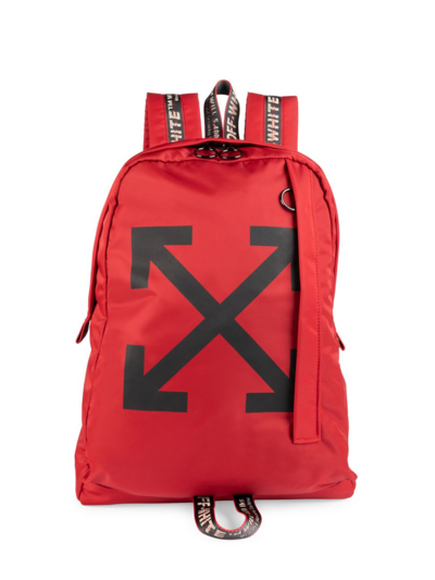Off-white Easy Backpack In Red Black
