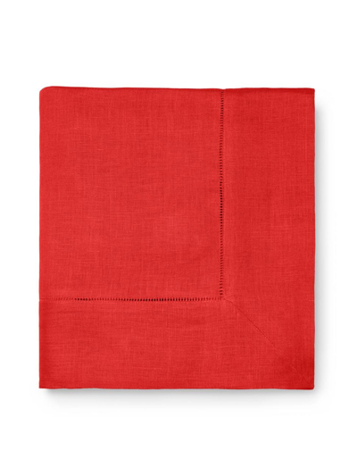 Shop Sferra Festival Oblong Tablecloth In Red