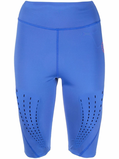 Shop Adidas By Stella Mccartney Shorts Blue