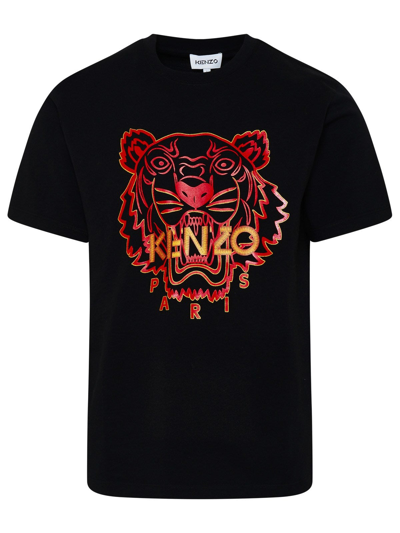 Shop Kenzo T-shirt Tiger's Year Nera In Black