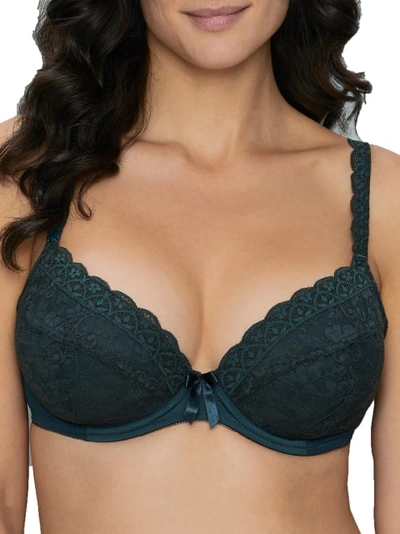Shop Pour Moi Rebel Plunge Bra In Forest