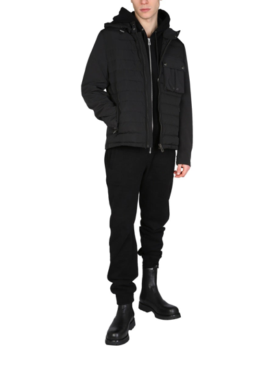 Shop Belstaff "wing Hybrid" Jacket In Black