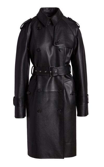 Shop Khaite Women's Spellman Trench Coat In Black