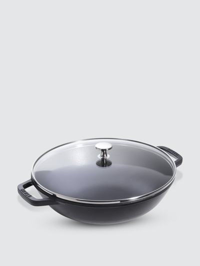 Shop Staub 4.5-qt Perfect Pan In Matte Black