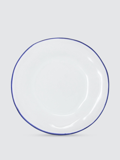 Shop Vietri Aurora Edge Dinner Plate In White