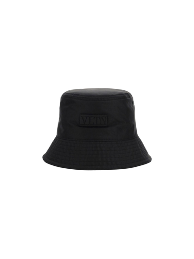 Shop Valentino Black Other Materials Hat