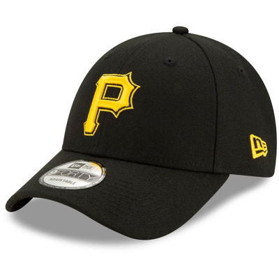 Shop New Era Black Pittsburgh Pirates Alternate 2 The League 9forty Adjustable Hat