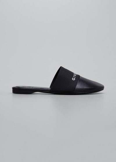 Shop Givenchy Bedford Flat Mules In Black