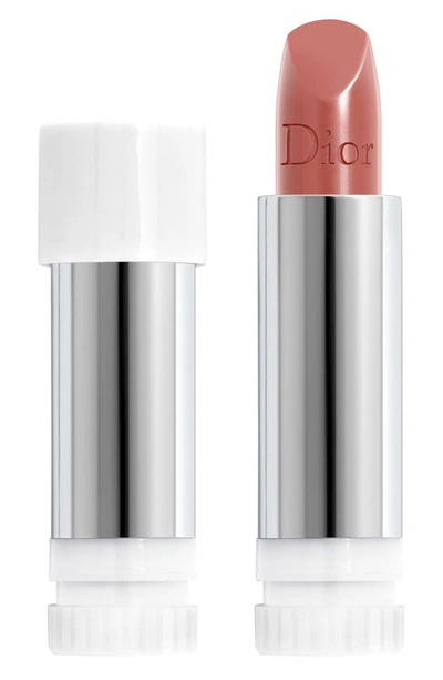 Shop Dior Rouge  Lip Balm Refill In Nude Look / Satin