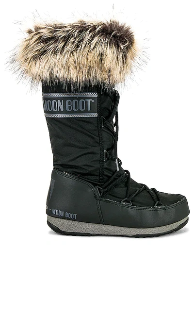 Shop Moon Boot Monaco Wp 2 Boot In Black
