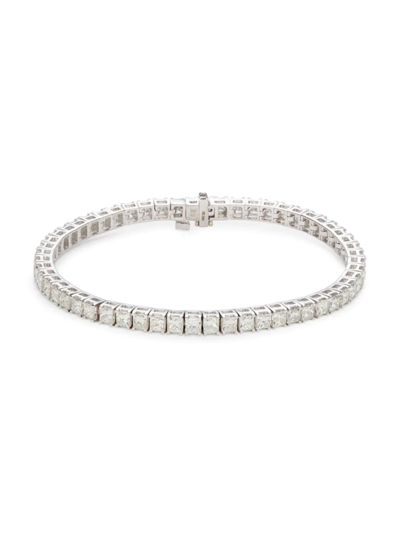 Saks Fifth Avenue Women's 14k White Gold & 8.62 Tcw Diamond Bracelet In White Gold