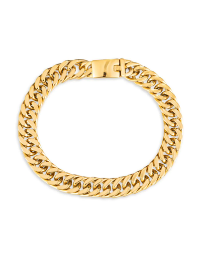 Shop Eye Candy La Women's Luxe Nina 18k Goldplated Chain Choker Necklace In Neutral