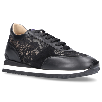 Shop Le Silla Sneakers Black Running Claire In Schwarz