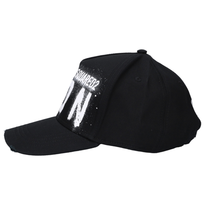 DSQUARED2 男女皆宜 SNAPBACK CAP ICON SPRAY BAUMWOLLE - 男女皆宜,  VERSTELLBAR