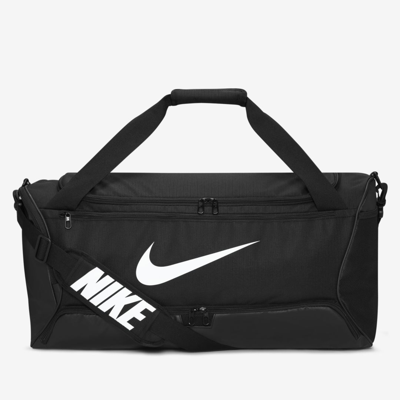 Shop Nike Unisex Brasilia 9.5 Training Duffel Bag (medium, 60l) In Black