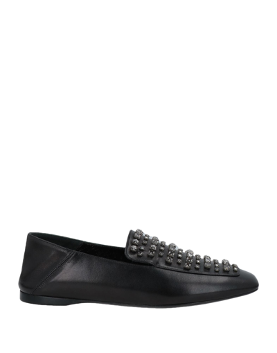 Shop Fabiana Filippi Loafers In Black