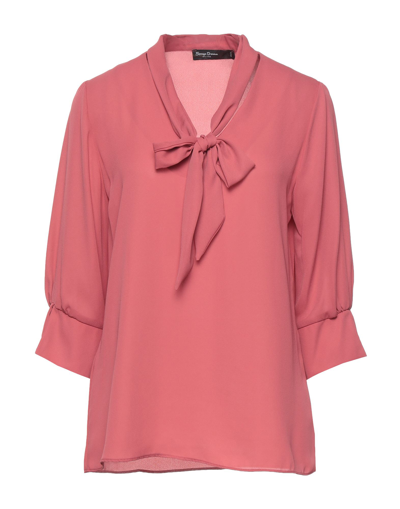Spago Donna Blouses In Pink