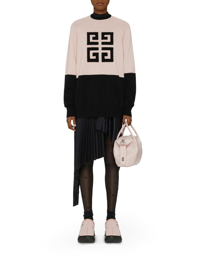 Shop Givenchy 4g Sweater In Cashmere In Black