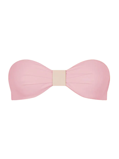 Shop Valimare Women's Capri Strapless Bikini Top In Pink