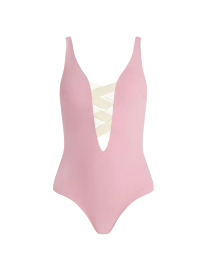 Shop Valimare Women's St. Martin One-piece Swimsuit In Pink