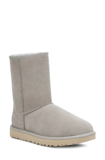 Shop Ugg Classic Ii Genuine Shearling Lined Short Boot In Goat Suede