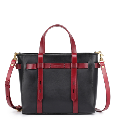 Shop Old Trend Women's Genuine Leather Westland Minit Tote Bag In Black